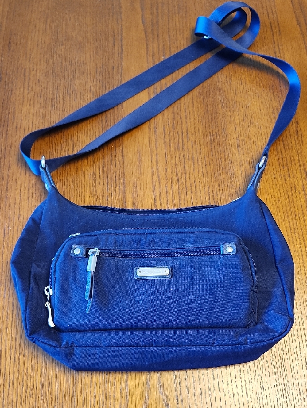 Bagallini nylon Navy blue crossbody bag